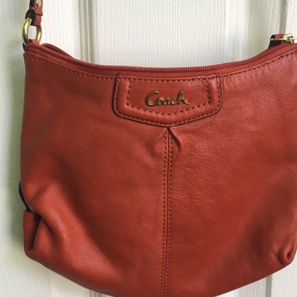 Coach Small Crossbody - Orange - NEVER USED - Picture 1 of 5
